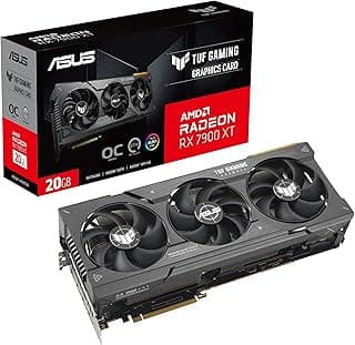 ASUS Placa de vídeo TUF Gaming Radeon™ RX 7900 XT OC Edition 20GB GDDR6 (PCIe 4.0, 20GB GDDR6, HDMI 2.1a, DisplayPort 2.1) 