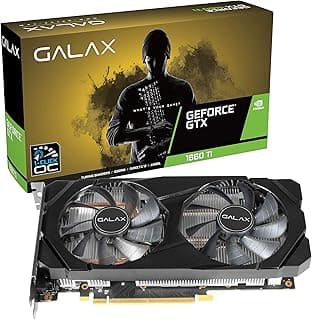 Placa de Video GTX 1660 Ti 6GB 1 Click OC G6 192B Galax - 60IRL7DSY91C, Galax, GTX 1660 Ti 