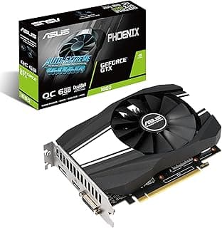 Placa de Vídeo ASUS - GeForce GTX 1660 OC Phoenix, 6GB GDDR5 