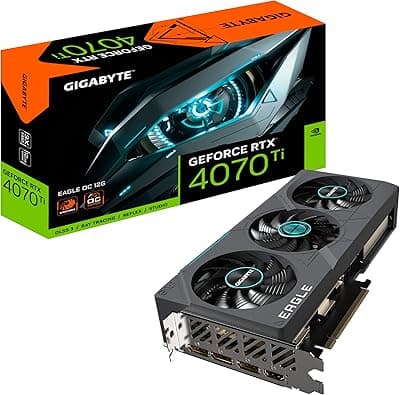 Gigabyte GeForce NVIDIA RTX 4070 Ti Eagle OC 12GB GDDR6 Placa Gráfica 