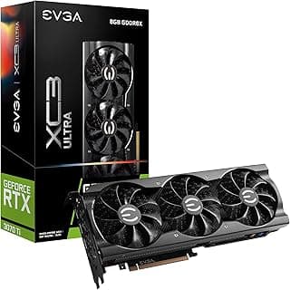 PLACA DE VIDEO EVGA GEFORCE RTX 3070TI XC3 ULTRA GAMING GDDR6X 8GB 256BIT 08G-P5-3785-KL 