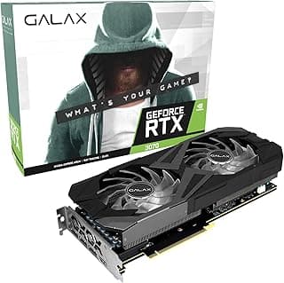 PLACA DE VIDEO RTX 3070 GALAX GeForce RTX™ 3070 EX Gamer (1-Click OC) - 37NSL6MD1SAA 