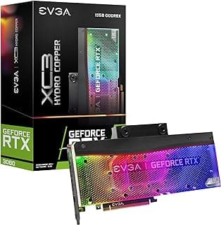 EVGA GeForce RTX 3080 12GB XC3 Ultra Hydro Copper Gaming, 12G-P5-4869-KL, 12GB GDDR6X, ARGB LED, placa traseira de metal, LHR 