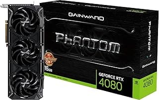 Placa de Video RTX 4080 16GB GDDR6X 256Bits Phantom GS Gainward NED4080S19T2-1030P 