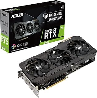 Placa de Vídeo Asus TUF-RTX3080-O12G-GAMING 90YV0FB8-M0NA00 