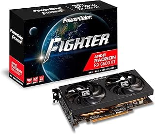 Placa de Vídeo AMD Power Color Radeon RX 6600 XT 8GB DDR6-8GBD6-3DH 