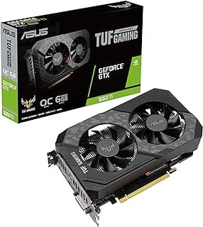 Placa de Vídeo ASUS TUF Gaming - GeForce GTX 1660 Ti, O6G EVO OC, 6GB GDDR6 