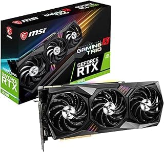 PLACA DE VIDEO MSI GEFORCE RTX 3090 GAMING X TRIO 24GB GDDR6X 384BITS 912-V388-065 