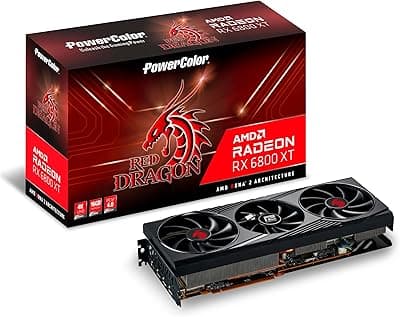 Powercolor GPU AMD RX6800XT 16GB D6 POWER COLOR 16GBD6-3DHR/OC 1A1-G00342200G*