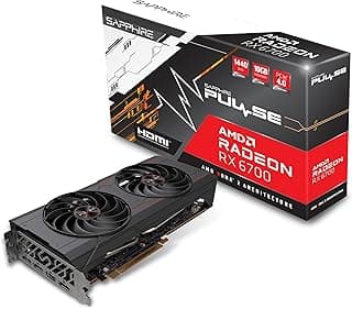 Placa de vídeo Sapphire 11321-02-20G AMD Radeon RX 6700 Gaming OC com 10 GB GDDR6, AMD RDNA 2 