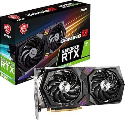 MSI Placa gráfica Gaming GeForce RTX 3060 Ti LHR 8GB GDRR6 256 bits HDMI/DP Nvlink Torx Fan 4 RGB Ampere Architecture OC 