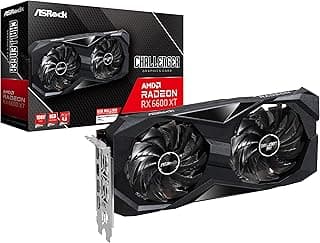 ASRock AMD Radeon RX6600XT Challenger D 8GB Placa Gráfica OC GDDR6 