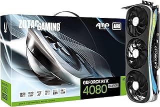 ZOTAC Placa de vídeo gamer GeForce RTX 4080 Super AMP Extreme AIRO DLSS 3 16GB GDDR6X 256-bit 23 Gbps PCIE 4.0, IceStorm 2.0 Advanced Cooling, Spectra 2.0 ARGB Lighting, ZT-D40820B-10P 
